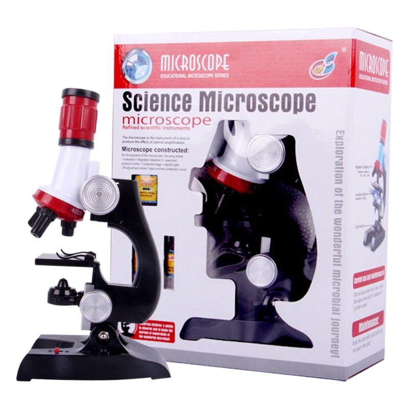 Educación transfronteriza simulación de educación temprana ciencia biológica HD estudiante microscopio interés infantil cultivo ciencia y educación Juguetes