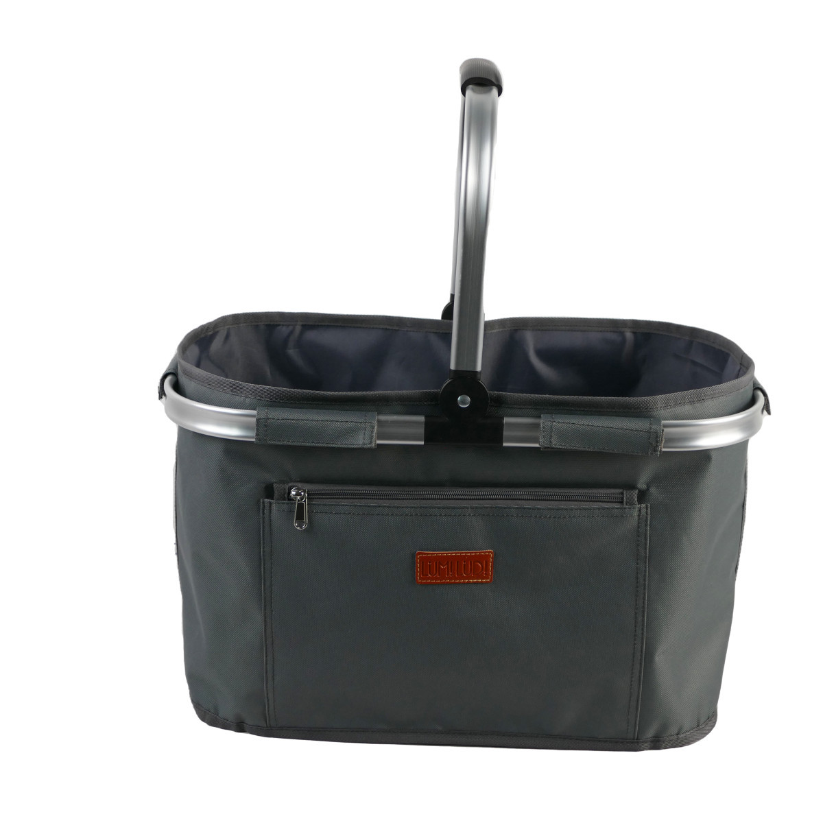 Transfronterizo nuevo aislamiento de la cesta de picnic plegable bolsa de hielo al aire libre bolsa de comida rápida portátil cesta de compras de picnic portátil