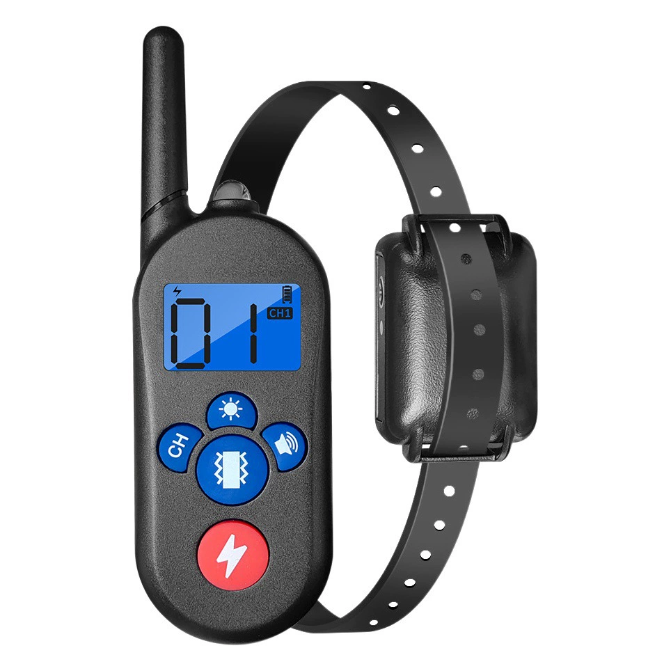 Трансграничный пульт дистанционного управления умный дрессировщик собак Вибрация электрический ошейник электронный ошейник принадлежности для домашних животных Устройство остановки лая Новое