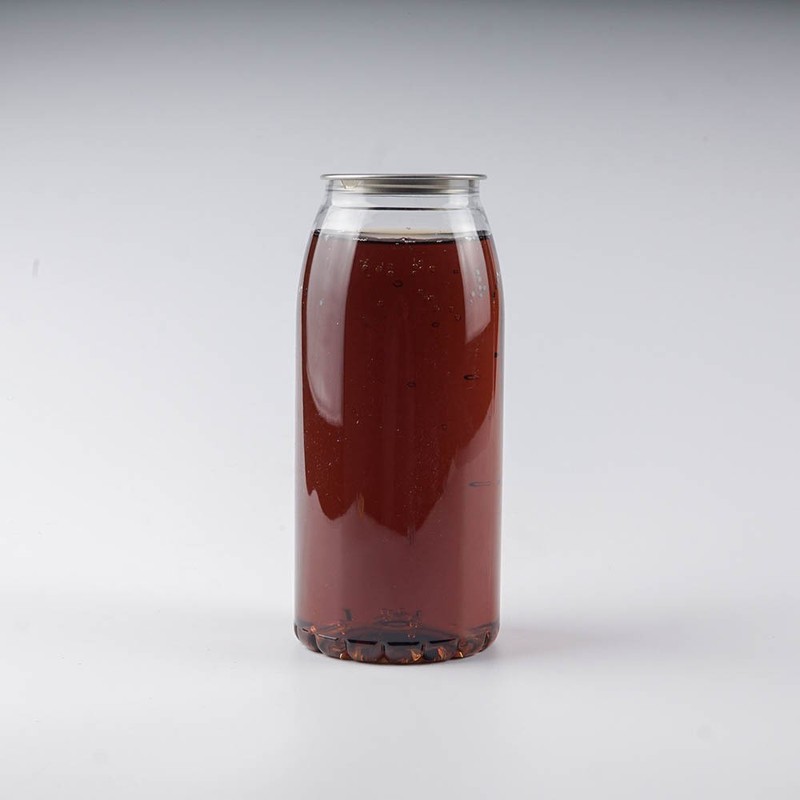 Petプラスチック透明缶平底花底250ml缶330ml 350ml 500ml 650ml缶缶|undefined