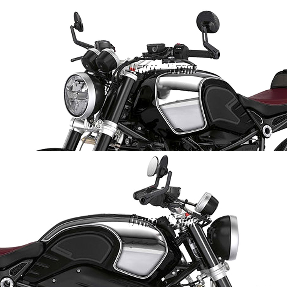 Motorcycle Modification Accessories Are Suitable for Bmw Latte R9T Aluminum Alloy Handlebar Rearview Mirror Cross-Border Supply