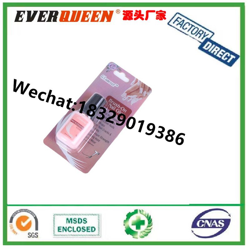 glamour Brush On Nail glue StrOng Transparent Manicure glue 7g BOnding Nail glue