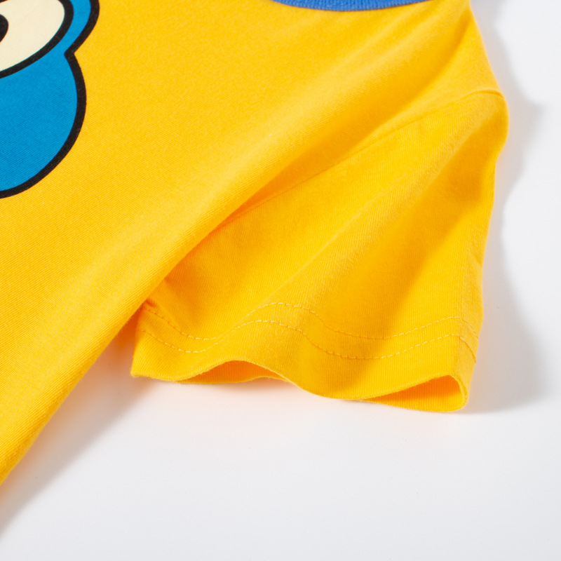 Personalizada betop ropa infantil dibujos animados tridimensionales dinosaurios niños camisetas de verano de dibujos animados coreanos niños mangas cortas una muestra