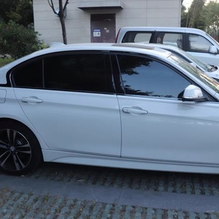 Suitable for Bmw 1 Series 3 Series 4 Series 5 Series 7 Series Modified Window Decoration Bright Black Strips Black Body Trim Accessories