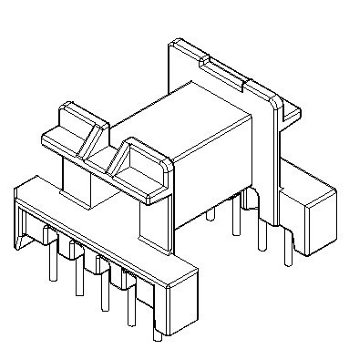 【厂家直销】价格优惠 骨架 EF25 卧式5+5针距5.0