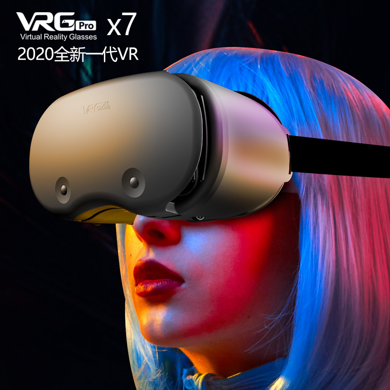 VRGProx7新款VR眼镜手机专用虚拟现实3D眼镜元宇宙配礼品一件代发
