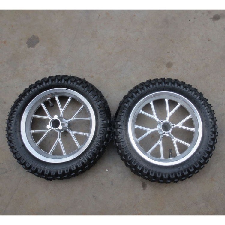 Mini motorcycle accessories 49CC Little Apollo 12 1/2X2.75 off-road tire with wheel hub