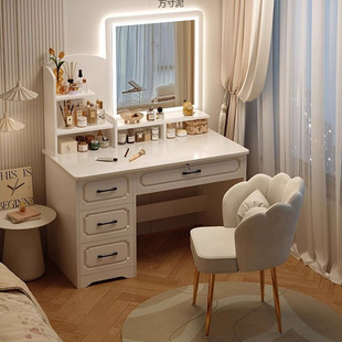 Dressing Table Bedroom Simple Modern 2025 New Dressing Table Mirror Master Bedroom Dressing Cabinet Dressing Table for Rental Housing