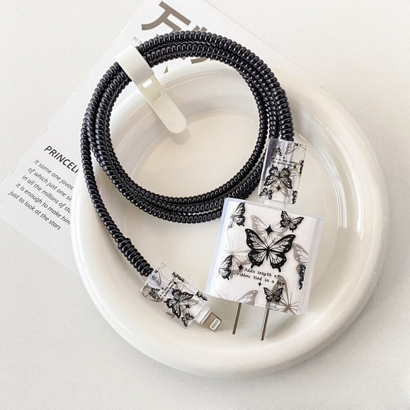 Aplicable para Apple 16pro cable de datos 15 protector de cargador iPhone 14 protector de cabeza de carga de teléfono móvil