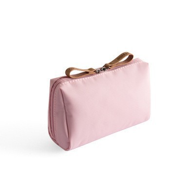 Mini bolsa de maquillaje impermeable para damas bolsas de maquillaje portátiles de lápiz labial bolsa de almacenamiento de maquillaje simple exquisita bolsa de maquillaje de viaje de negocios