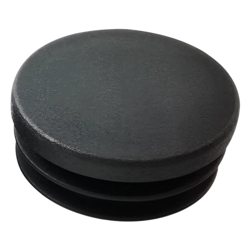 Оптовые пластиковые заглушки для труб, круглые заглушки для стульев и столов, внутренние заглушки для стальных труб, плоские круглые внутренние заглушки из нержавеющей стали и пластика