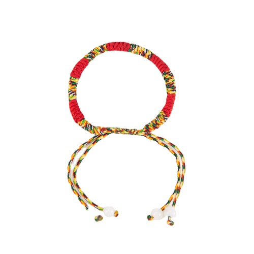 Dragon Boat Festival colorful rope red rope bracelet hand-woven five-color thread animal year ancient style colorful rope bracelet wholesale