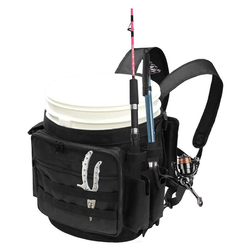 Nueva bolsa de barril de pesca bolsa de pesca de hielo al aire libre bolsa de equipos de pesca de anilla herramientas de alicates bolsa de espesamiento