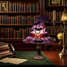 �¿�Witch Hat Table Lamp Ornament �f�}������ʽŮ��ñ��֬ҹ��