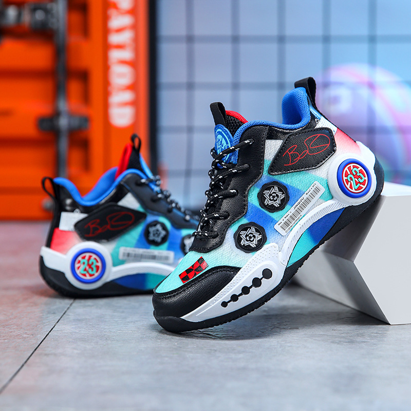 Professional Basketball Shoes For Boys Non-slip Training Footwear_voghion.com