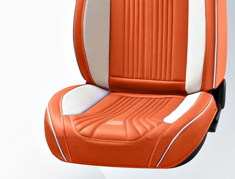 Suitable for Car Seat Covers, Universal for All Seasons, Full Coverage Seat Covers for Front and Rear Rows, Nappa Leather Car Seat Cushions