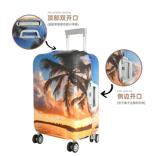 Batch Customizable Luggage Cover with Printable Elastic Protection Sheet for Travel Bags - Dustproof Cover with Custom Design on Amazon