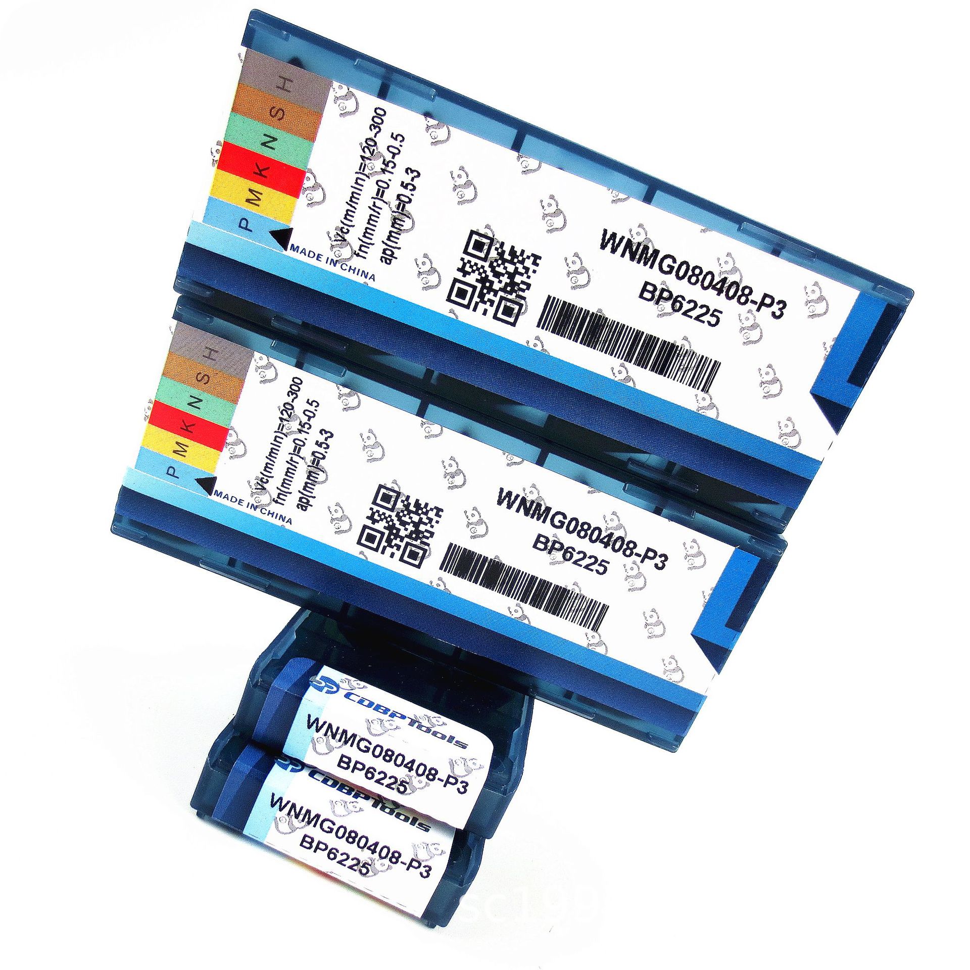 成都邦普数控刀片/CDBP 车刀片：WNMG080408-P3 BP6225