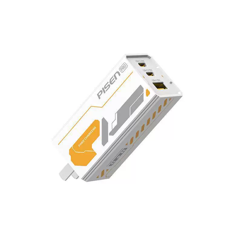 Pisen 70W Nitrogen PD-зарядное складное многопортовое, подходит для Apple Huawei vivo Xiaomi OPPO