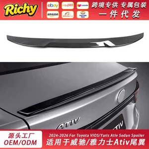 Suitable for Toyota VIOS/Yaris Ativ 2024-2026 modified rear spoiler