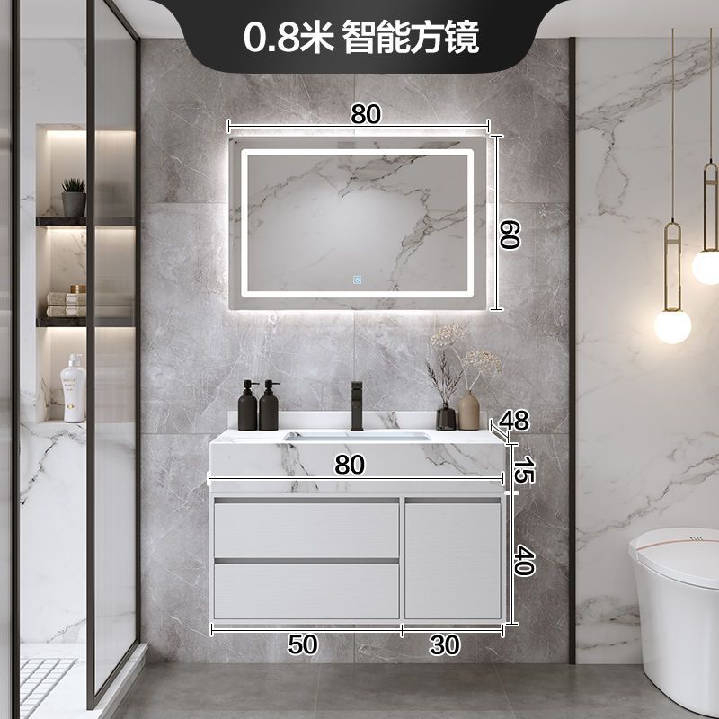 Cuenca de cerámica de la placa de roca Mirror-80CM inteligente