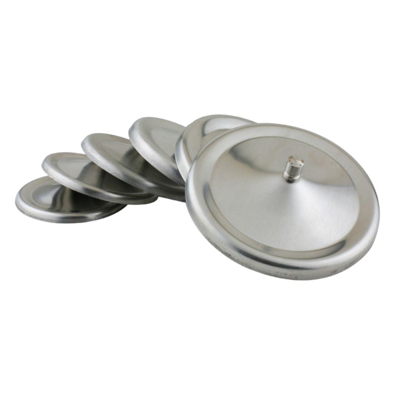 Manufacturer in stock supply corrosion pot lid household beautiful insulation cup lid stainless steel cup lid No. 4 diameter 9.4CM