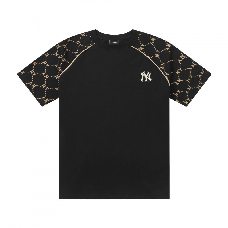Trendy American High Street Brand Mlb Short-Sleeved Sports Fashion Versatile T-Shirt Spring and Summer New Style Full-Print Logo for Men and Women Trendy American High Street Brand Mlb Short-Sleeved Sports Fashion Versatile T-Shirt Spring and Summer New Style Full-Print Logo for Men and Women