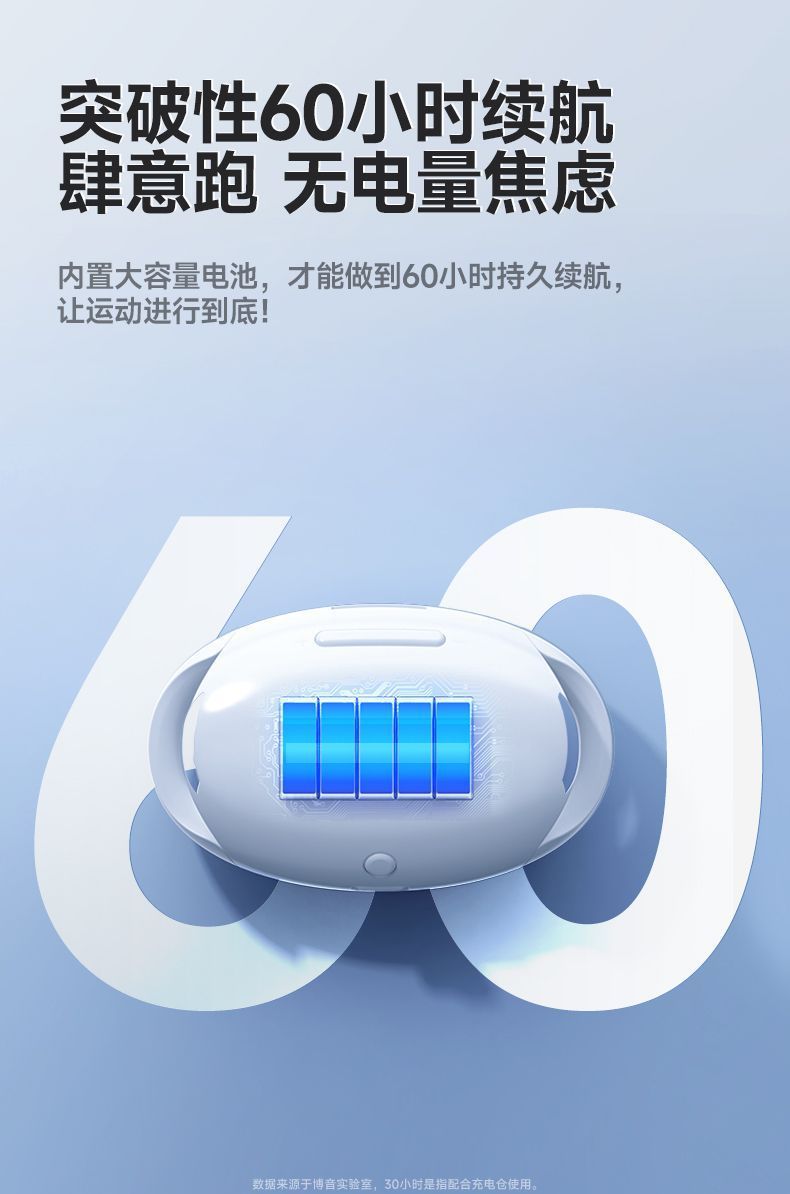 2025 New Plug-In Card Mp3 Bluetooth Headset Ear Clip Type Sports Running Music Super Long Battery Life and No Pain When Worn for a Long Time