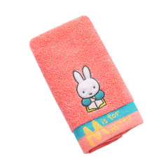 3條米菲系列兒童純棉毛巾幼兒園寶寶洗臉吸水柔軟長方形童巾