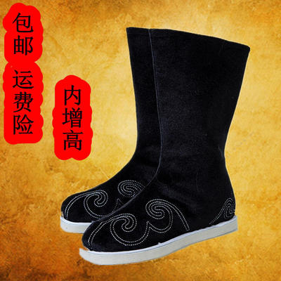 古代鞋子男布靴男漢服靴子古裝鞋子男漢鞋古風漢服男鞋官靴中國風