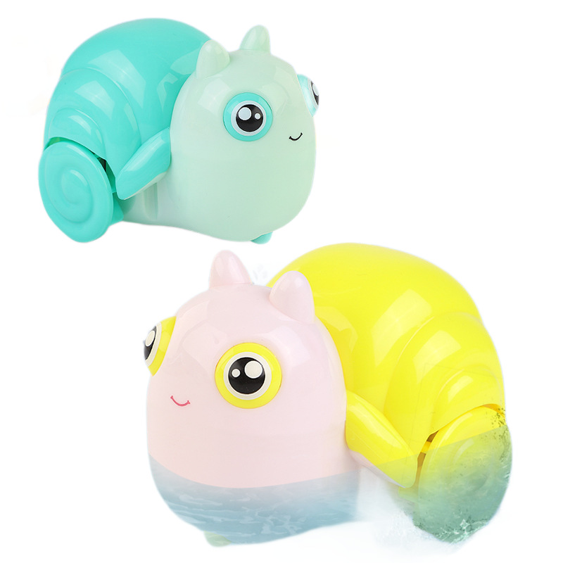 Buceo transfronterizo bebé baño juguetes de agua caracoles europeos y estadounidenses lindos juguetes de rociador de agua de automóviles interactivos padres e hijos