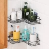 Black standing shelf+single hook sticky piece