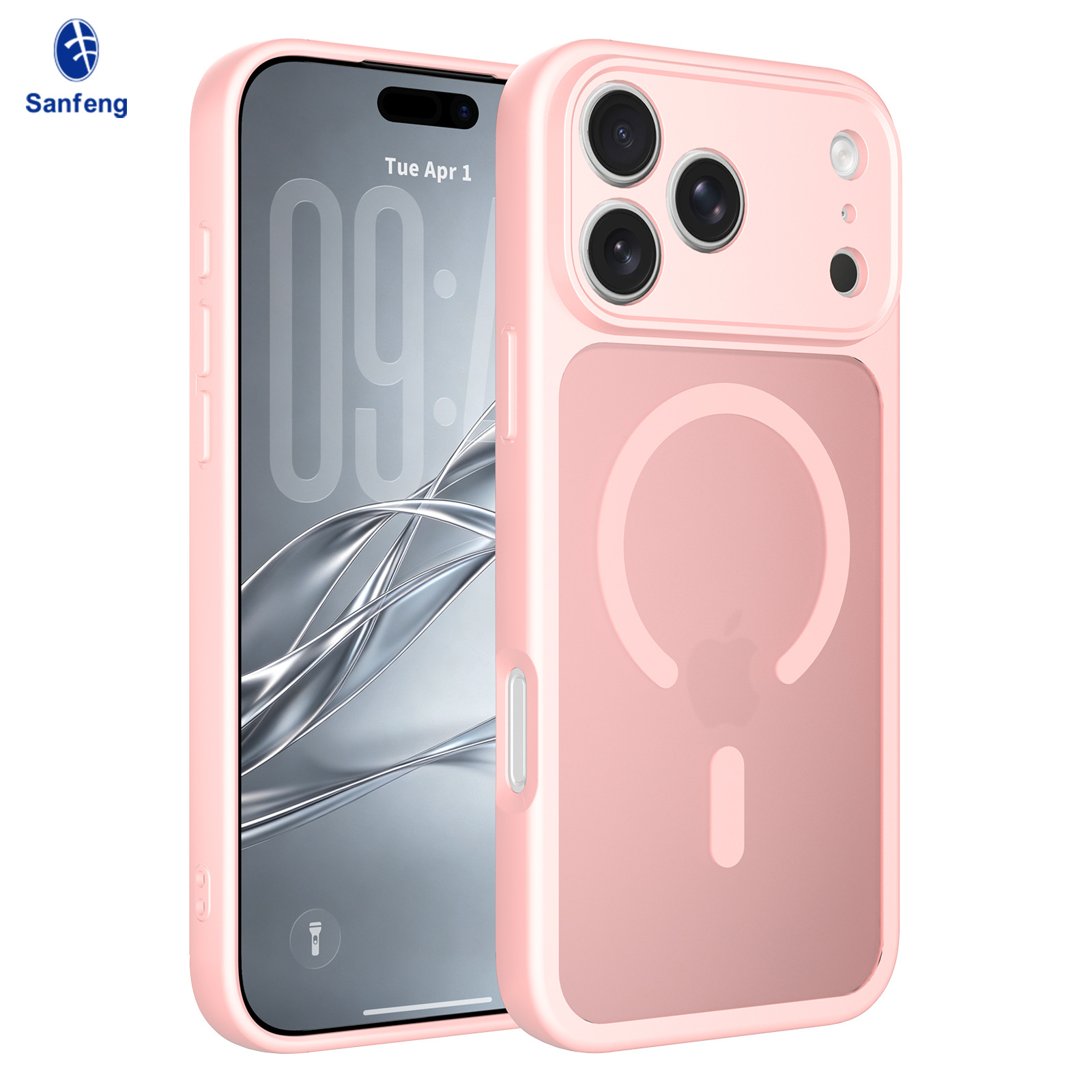 Cross - Border adecuado para iPhone 18promax carcasa de teléfono móvil, lente magnética sensible a la piel, paquete completo de protección Apple 17