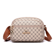 帝豪袋鼠单肩女包2023新款大容量软皮斜挎包中年妈妈复古时尚包包