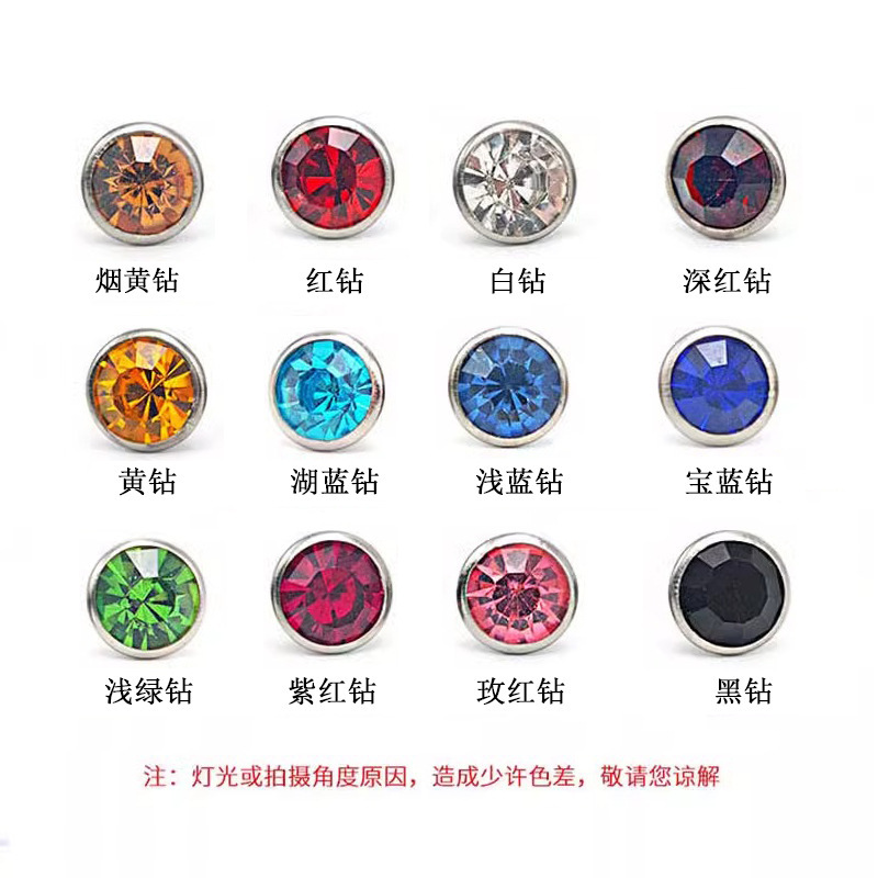 Fuente transfronteriza Taladro de tubería Taladro de hierro de color A de 6mm, 8mm Base de soporte lateral plateado Cuentas sueltas Taladro de bricolaje Suministro de fábrica