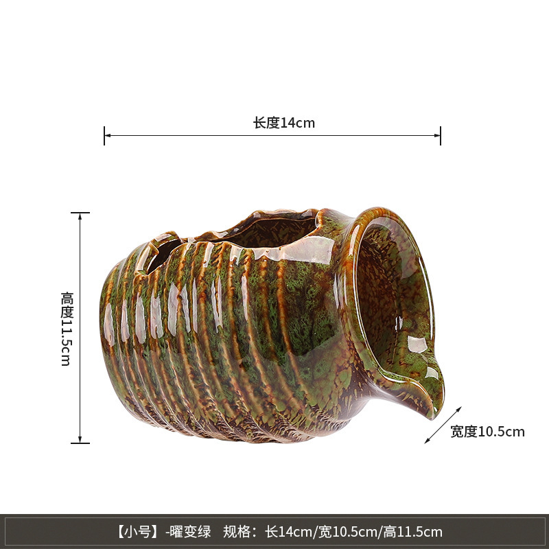陶器の壺、中庭の流水装飾品、古代循環濾過アクセサリー、酸素化法、魚の飼育、屋内造園、生態水槽、流水|undefined
