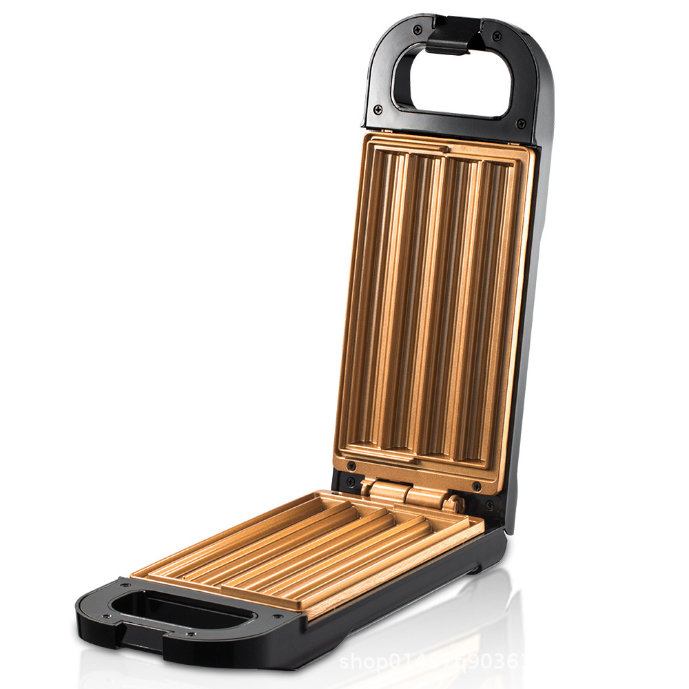 RA versión europea y americana estilo europeo doble cara máquina de sándwiches de calefacción multifuncional tostada máquina de desayuno de waffles