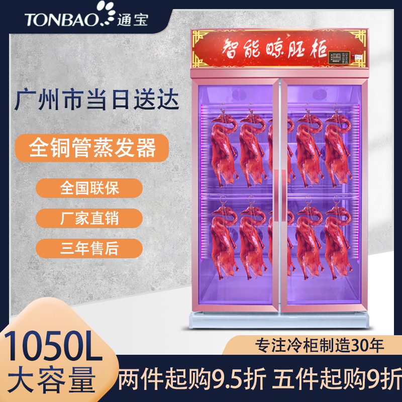 通宝LG4-508FL商用立式全不锈钢智能款晾肧柜烧鸭烧鹅烧鸡晾肧柜
