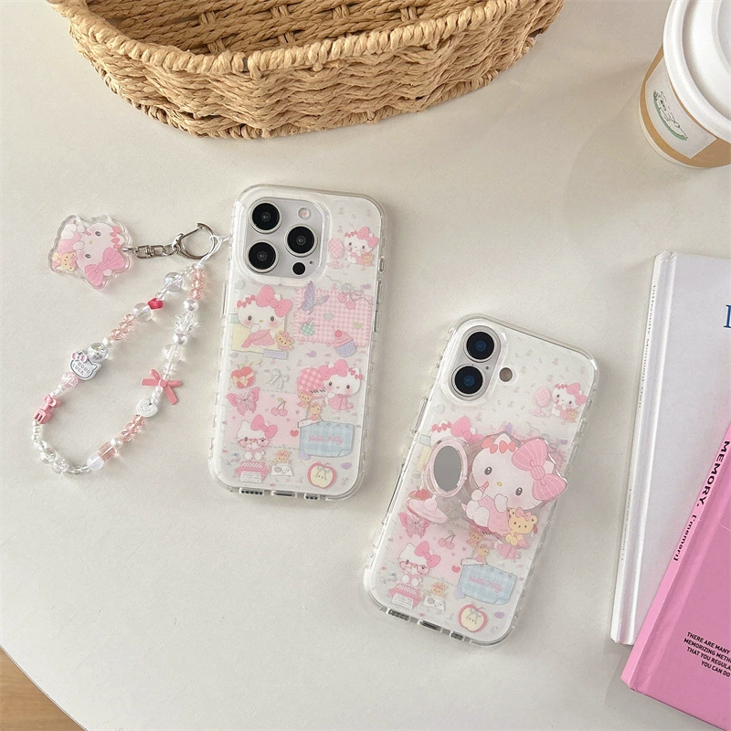 Apple, милый браслет, совместимая цепь, iPhone 16, чехол для телефона, iphone, 16promax, 15/14