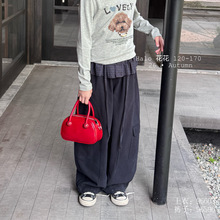 明希童装HH秋装新款2026童裤女童休闲长裤中童大童裤子批发秋新