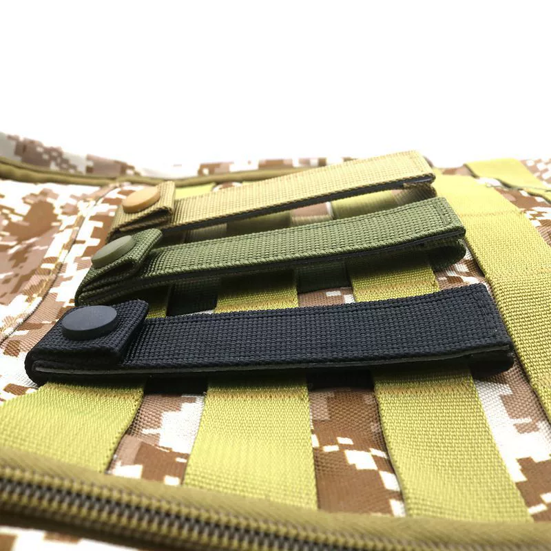Тактический набор Outdoor EDC с фиксированным пряжкой из нейлона, пряжка Molle, расширяемая лента, переработка/комбинация