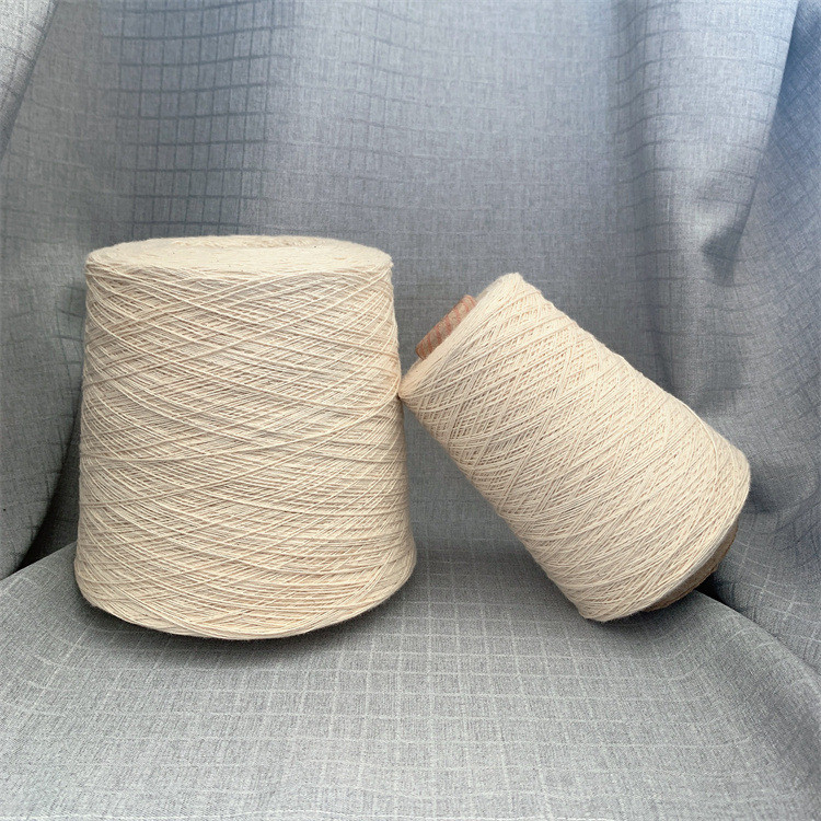 供应 粗支全棉纱/环锭纺全棉纱3支8支10支/新疆高配棉彩点纱