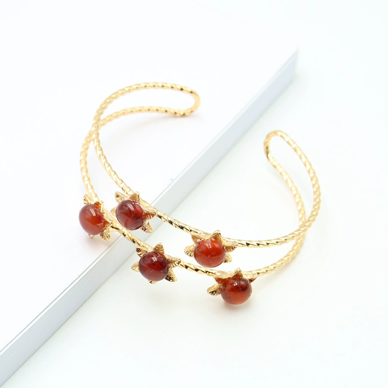 Adjustable organic onyx design bracelet, jewelry, 2023 collection