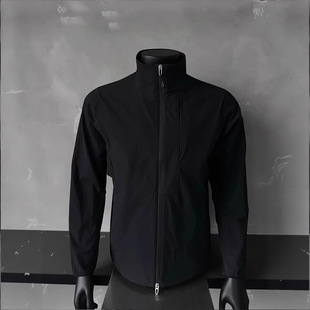 Ice Silk Hoodless Stand-Up Collar Functional Jacket Men's Summer 2025 New Thin Jacket Jacket Skin Sun Protection Jacket