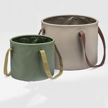新款旅行便携式野营水桶家用车载洗车桶户外钓鱼桶露营折叠水桶