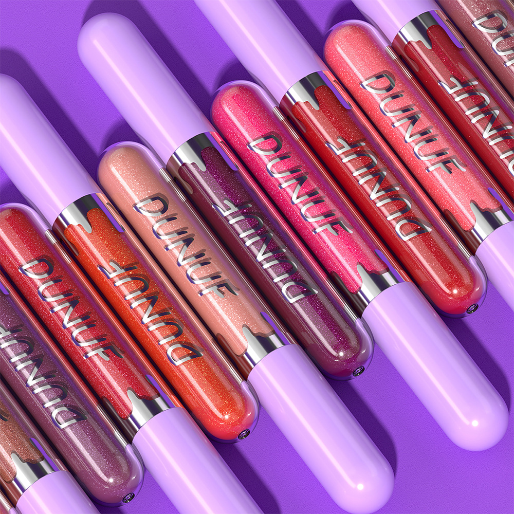 Check out DUNUF 5-tube Moisturizing, hydrating, glossy and easy-to-color lip gloss! Link Disclaimer - Foreign Trade undefined