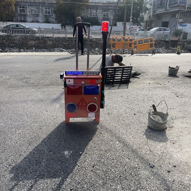 Super sound pull box lever high speed rescue construction radar induction infrared sound and light alarm MP3 sound and light alarm lamp