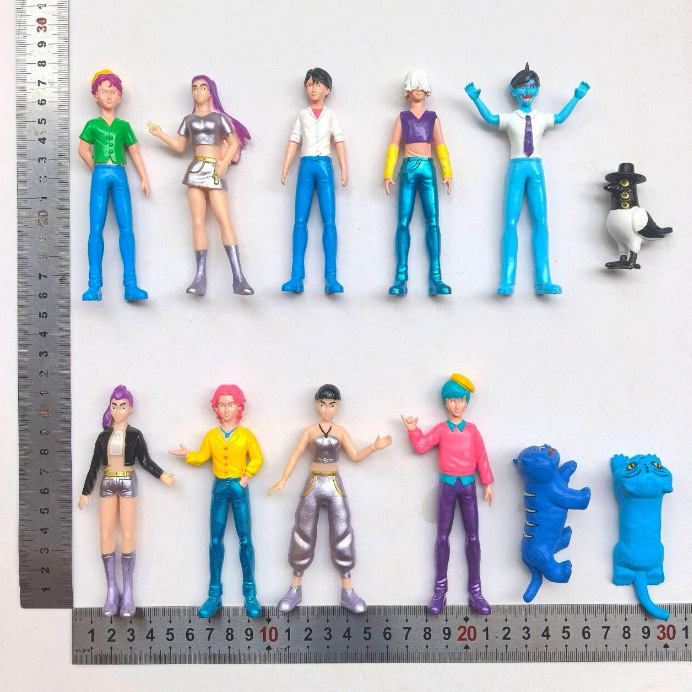 跨境新品 2-4.5寸猎魔女团手办鲁米/米拉/佐依公仔袋装|undefined