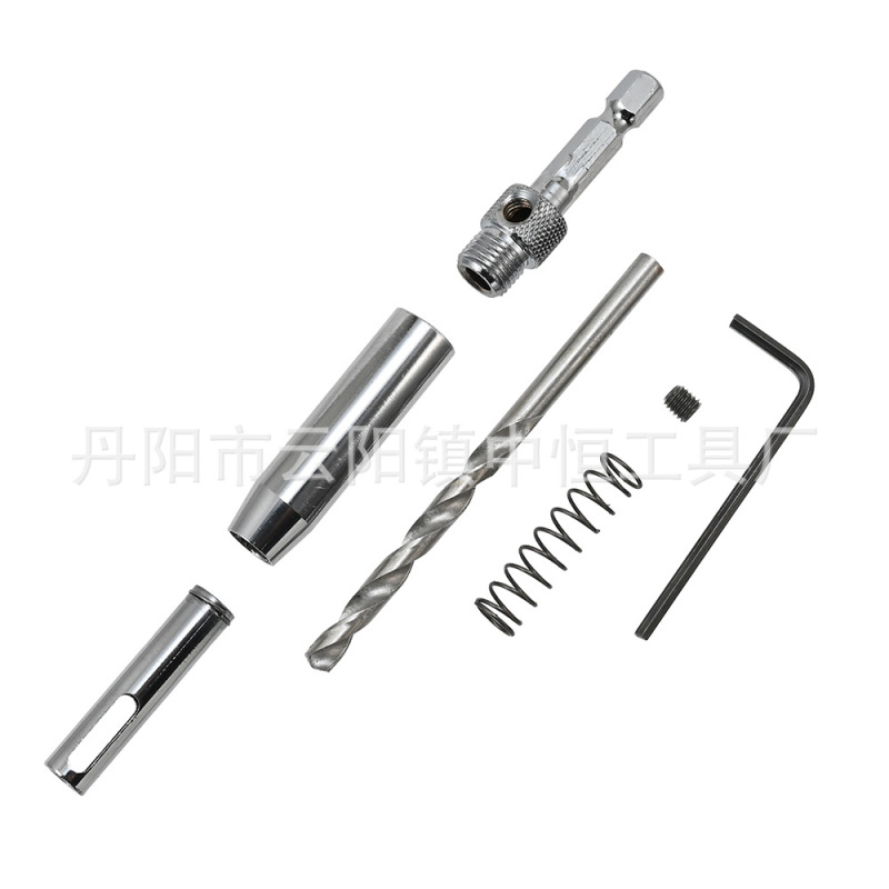 クロスボーダードアと窓のヒンジ位置決め穴あけ工具木工穴あけ器穴開け器六角柄ドリルセット|undefined