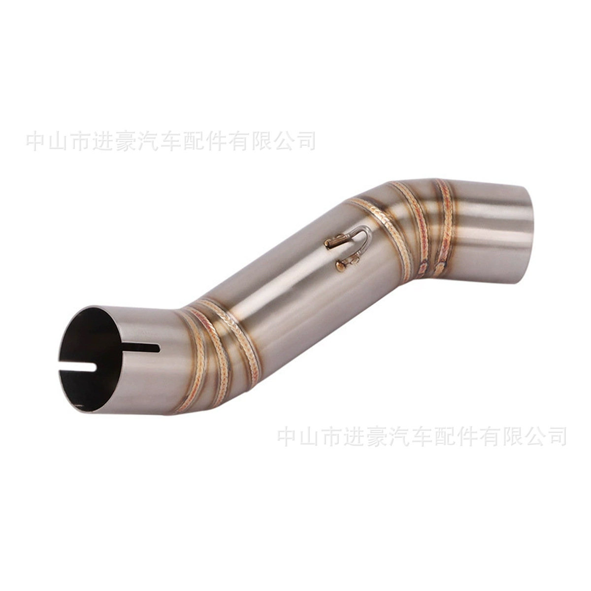 Suitable for Motorcycle Exhaust Pipe Modification Cb400F Middle Section Connecting Pipe Cb400X/R Exhaust Pipe Factory Direct Sales